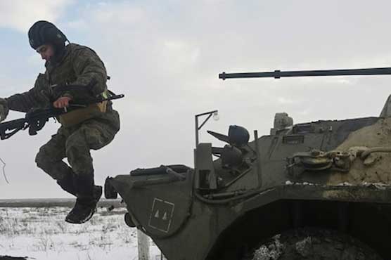 روس کا ایک بار پھر یوکرین کی سرحد سے فوج پیچھے ہٹانے کا اعلان