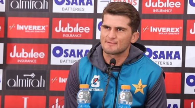 شاہین آفریدی آسٹریلیا کے خلاف پاکستان کے باؤلنگ اٹیک کی قیادت کے لیے پرعزم