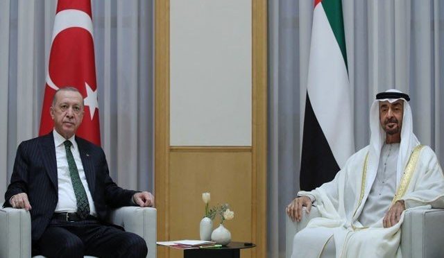 ایک دہائی بعد کسی ترک صدر کا متحدہ عرب امارات کا دورہ