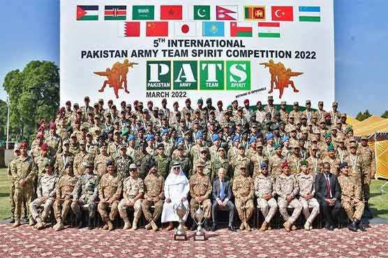 بین الاقوامی پاکستان آرمی ٹیم سپرٹ مقابلے 2022اختتام پذیر، ملتان کور فاتح قرار