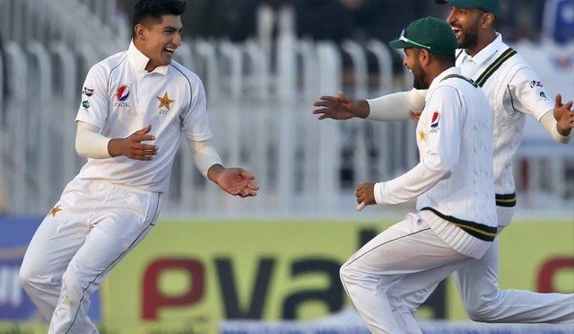 نسیم شاہ راولپنڈی ٹیسٹ کے لیے قومی اسکواڈ کا حصہ بن گئے