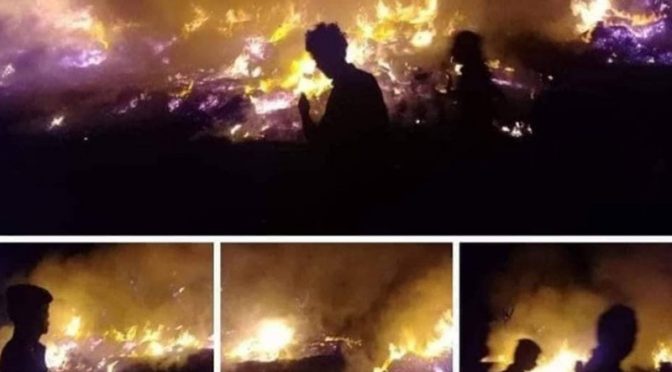 دادو میں خوفناک آتشزدگی، 4 بچوں سمیت 9 افراد جھلس کر جاں بحق