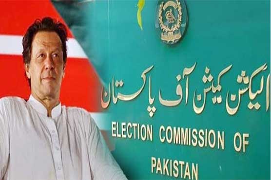 تحریک انصاف کا ممنوعہ فنڈنگ کیس میں الیکشن کمیشن پر جانبداری کا الزام