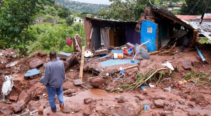 جنوبی افریقہ میں سیلاب سےہلاکتوں کی تعداد 300 سے تجاوز کرگئی