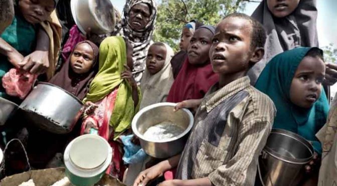 مغربی افریقہ میں 27 ملین افراد بھوک کا شکار