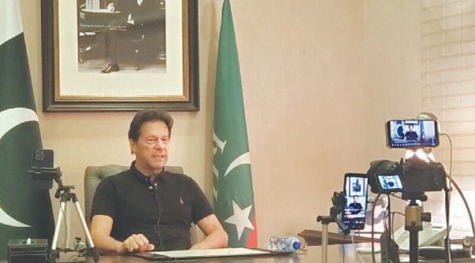 عمران خان کا لائیو خطاب، ٹوئٹر پر نیا عالمی ریکارڈ قائم