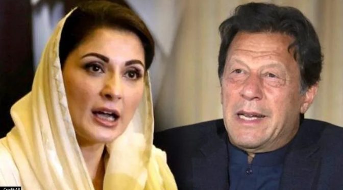 عمران خان نے خطرناک کھیل کھیلاا: مریم نواز کا ٹویٹ