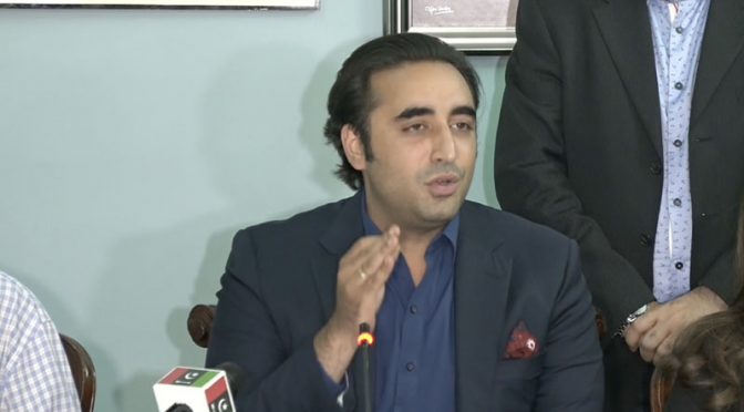 مؤقف پر ڈٹے رہنے پر چیف الیکشن کمشنر ستائش کے مستحق ہیں، بلاول بھٹو