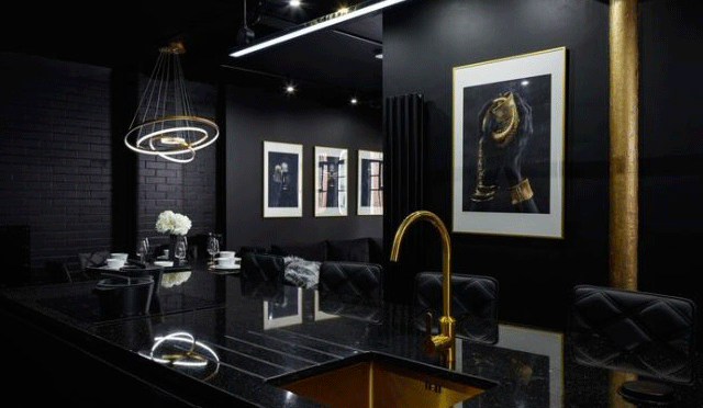بیٹ مین طرز کا سیاہ ترین اپارٹمنٹ، قیمت چار لاکھ ساٹھ ہزار ڈالر