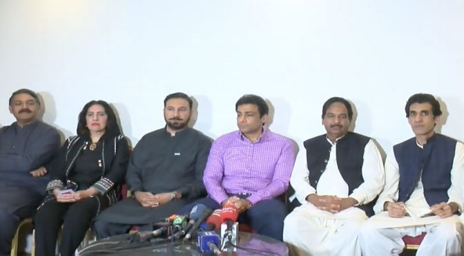 اسپیکر ووٹ ڈالنے میں رکاوٹ ڈالے توعدالت عظمیٰ کو نوٹس لینا چاہیے، حمزہ شہباز
