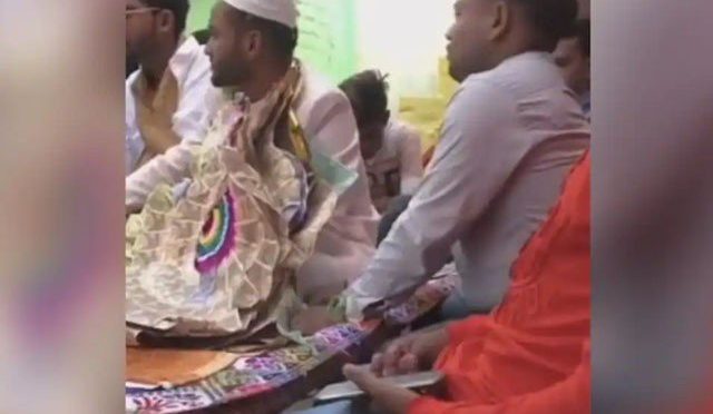 دلہا کے ہارسے نوٹ چرانے والے باراتی کی ویڈیو وائرل