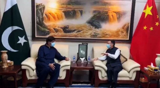 جامعہ کراچی خود کش دھماکے کے بعد وزیراعلیٰ سندھ چینی قونصلیٹ پہنچ گئے