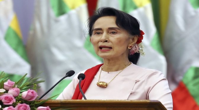 میانمار، آنگ سان سوچی کو بدعنوانی کے جرم میں 5 برس قید کی سزا
