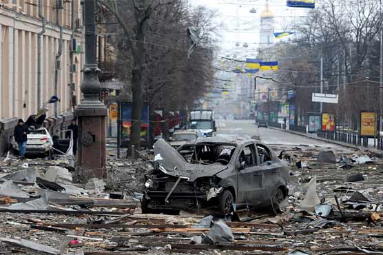 خارکیف کے رہائشی علاقے میں روسی شیلنگ، 7 افراد ہلاک