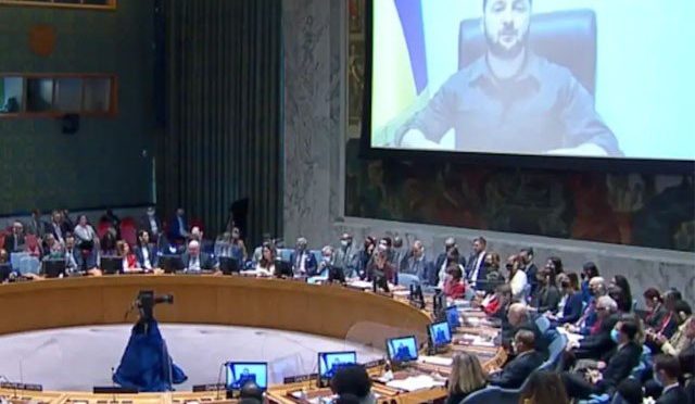 اقوام متحدہ روس کیخلاف فوری کارروائی کرے یا تحلیل ہوجائے، یوکرینی صدر