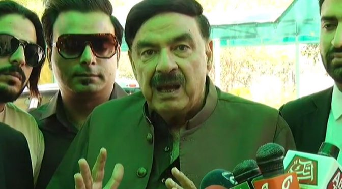 انتخابات نہ کرائے تو ملکی صورتحال سری لنکا جیسی ہو سکتی ہے، شیخ رشید