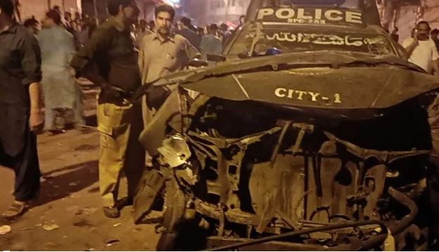 کراچی میں بولٹن مارکیٹ کے قریب دھماکا، خاتون جاں بحق اور 12 افراد زخمی