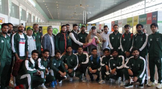 پاکستان کی قومی ہاکی ٹیم   سپین پہنچ گئی