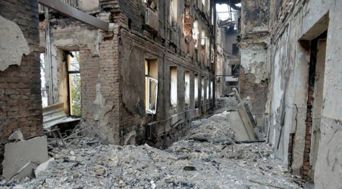 یوکرینی اسکول پر روسی بمباری، 50 افراد کی ہلاکت کا خدشہ