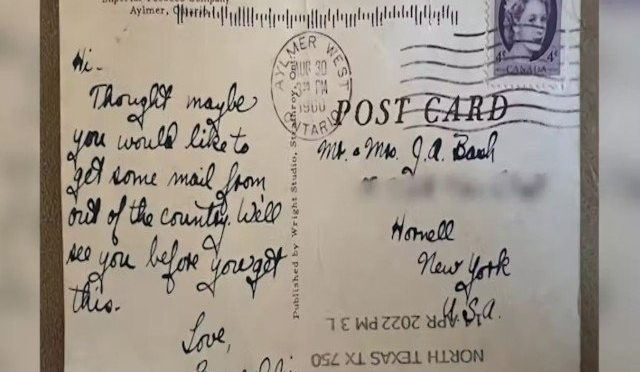 پُر اسرار ڈاک: نیویارک کی خاتون کو والدین کے 1960 میں لکھے خطوط موصول ہونے لگے