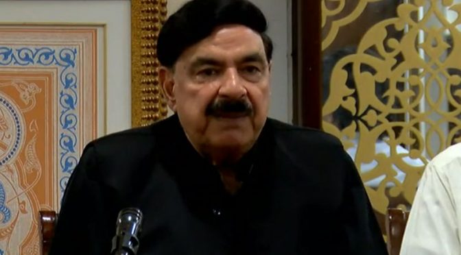 نوازشریف کے پاس مشرف کی واپسی کے فیصلے کی حمایت کے علاوہ کوئی راستہ نہیں:شیخ رشید