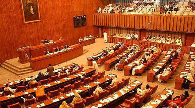 سینیٹ اجلاس، بلوچستان میں پانی کے مسئلے پر اراکین کا واک آؤٹ