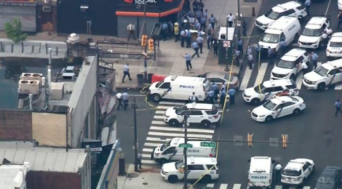 امریکی شہر فلاڈلفیا میں ہجوم پر فائرنگ ،3 افراد ہلاک