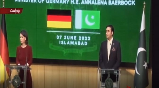 پاکستان اور جرمنی کا تجارت سمیت دیگر شعبوں میں تعاون بڑھانے پر اتفاق