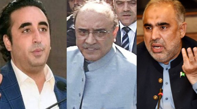 بلاول ایک ارب 60 کروڑ، آصف زرداری 71، اسد قیصر 8 کروڑ کا مالک