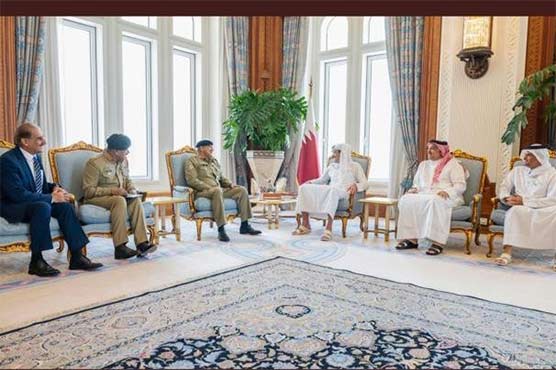 پاک قطر مضبوط تعلقات پائیدار شراکت داری میں تبدیل ہو رہے ہیں: آرمی چیف