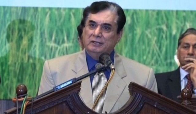 چئیر مین نیب جاوید اقبال نے اپنے عہدے کا چارج چھوڑ دیا
