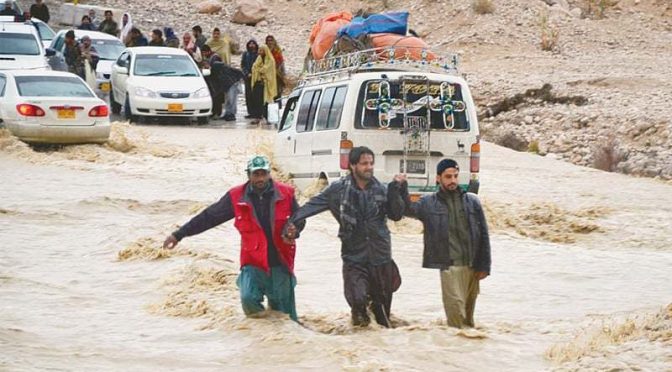 بلوچستان میں بارشوں سےاموات کی تعداد45 ہو گئی