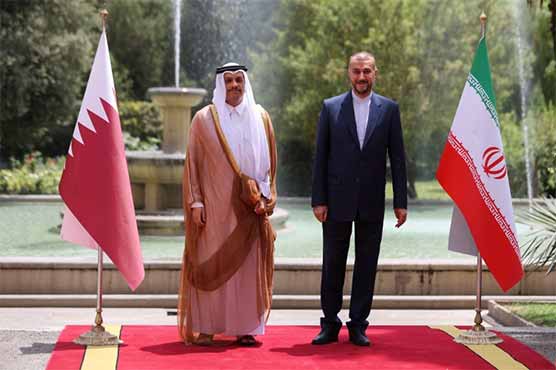جوہری معاملے پر ڈیڈ لاک کے خاتمے کیلئے قطری وزیرخارجہ تہران پہنچ گئے