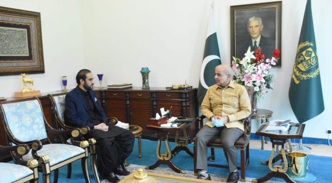 وزیرِاعظم شہباز شریف سے وزیر اعلیٰ بلوچستان عبد القدوس بزنجو کی ملاقات