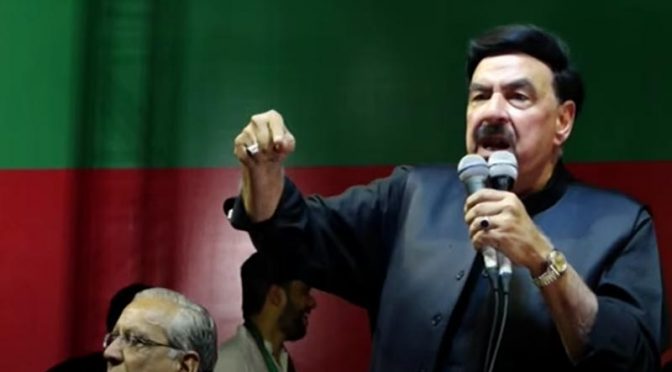 عمران خان کو اس لیے ہٹایا گیا کہ اسرائیل سے دوستی، بھارت سے تجارت نہیں کر رہا تھا، شیخ رشید