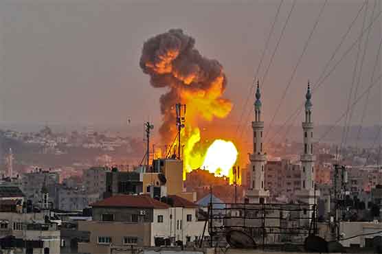 اسرائیل کی فلسطین پر پھر وحشیانہ بمباری، 6 بچوں سمیت 24 افراد شہید، 200 زخمی