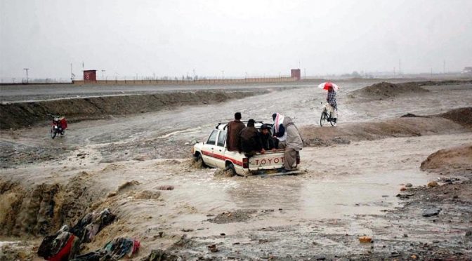 بلوچستان:موسلادھار بارشوں سے تباہی،قلعہ عبداللہ میں 3 ڈیم ٹوٹ گئے