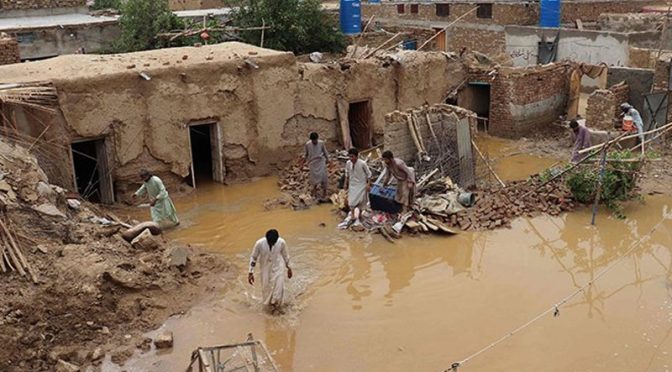 امریکہ کا سیلاب متاثرہ پاکستانیوں کیلئے ایک لاکھ ڈالرامداد کا اعلان