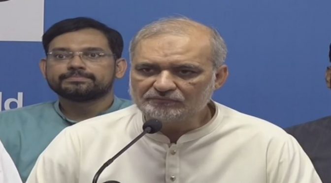 ایڈمنسٹریٹر کراچی کو برطرف کیا جائے، حافظ نعیم الرحمان کا مطالبہ