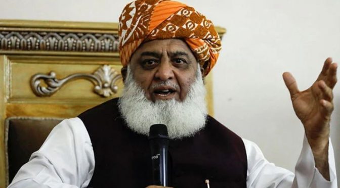 اقوام متحدہ سے پوچھتے ہیں ہمدردیاں کس بنیاد پر عمران نیازی کیساتھ ہیں: فضل الرحمان