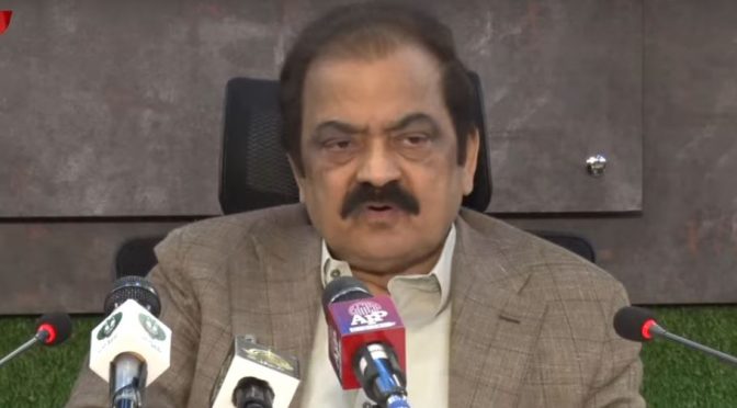 شہباز گل کے اغوا کا الزام جھوٹا ہے، باقاعدہ مقدمہ درج کر کے گرفتار کیا گیا، رانا ثنااللہ