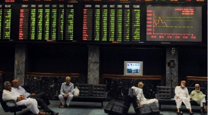 پاکستان سٹاک مارکیٹ میں 185.34 پوائنٹس کی مندی ریکارڈ