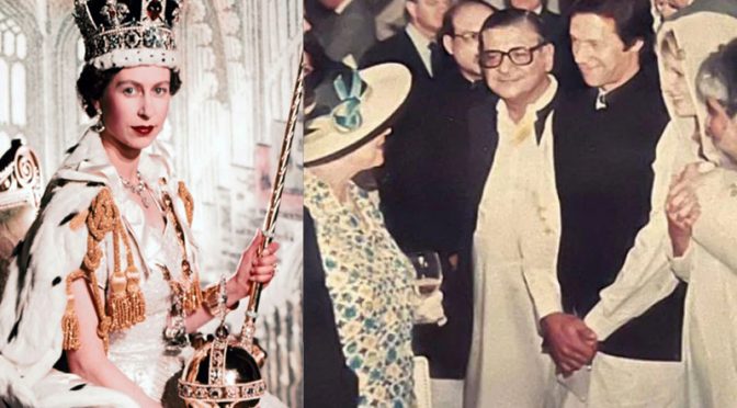 جمائمہ نے ملکہ برطانیہ کے ساتھ، عمران خان اور اپنی یاد گار تصویر شئیر کر دی