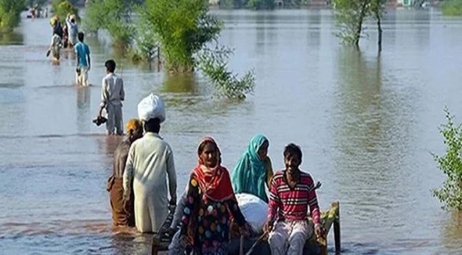 بارشوں اور سیلاب نے ایک صدی کا ریکارڈ توڑ دیا، یونیسیف