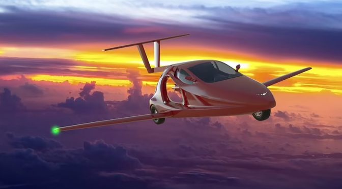 دنیا کی پہلی اسپورٹس کار پرواز کرنے کے لیے تیار
