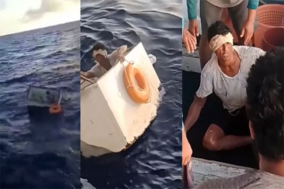 تیرتے فریج میں پناہ لینے والے ماہی گیر کو 11 دن بعد نکال لیا گیا