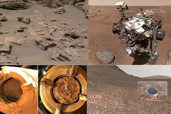 ناسا کا روبوٹ مریخ سے پتھر زمین پر لانے کیلئے جمع کرنے لگا