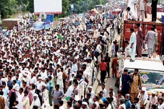 کسانوں کا دھرنا ساتویں روز میں داخل، قیادت کی آج وزیراعظم سے ملاقات ہوگی