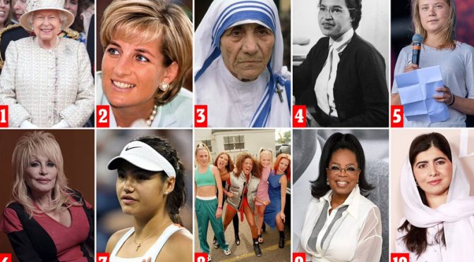 6 دہائیوں کی با اثر ترین خاتون کون؟