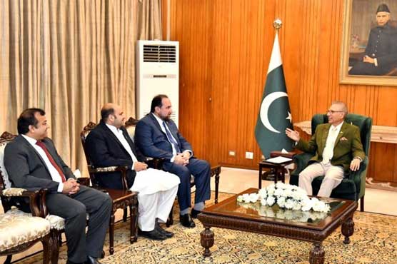 حکومت اور دیگر سٹیک ہولڈرز سیلاب زدگان کو ریلیف فراہم کریں: صدر عارف علوی